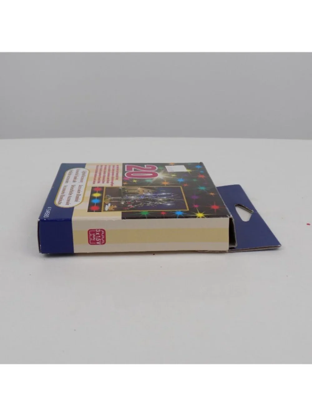 Lemax 20 Super Bright Multi-Color Flashing Light String For Indoor Use 54593 New